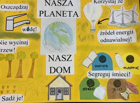 Wyniki konkursu na plakat ''Dzień Ziemi''