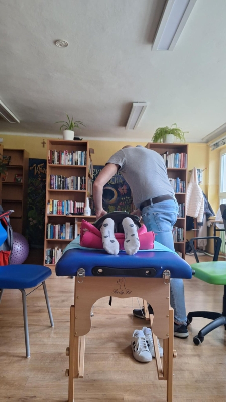 Spotkanie z masażystą