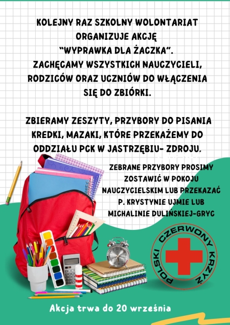 Zachęcamy do udziału w akcji charytatywnej