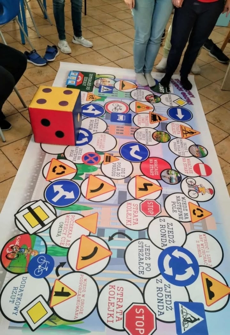   ''Odblaskowa Szkoła'' - Dzień Gier Planszowych