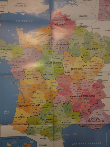 Konkurs wiedzy o geografii i historii Francji