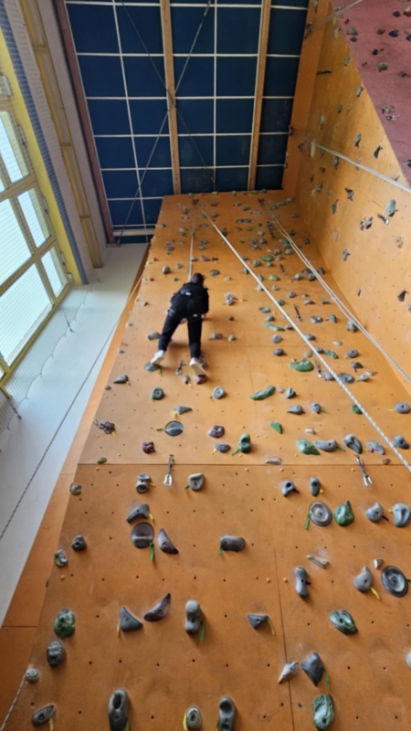 Zawody wspinaczkowe w ramach innowacji „Droga na szczyt”