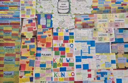 Międzyświetlicowa akcja ''Słoik dobrych uczynków i postanowień''. 